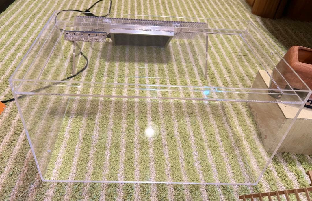 ヒョウモントカゲモドキ　レオパ　爬虫類　飼育ゲージ　一式