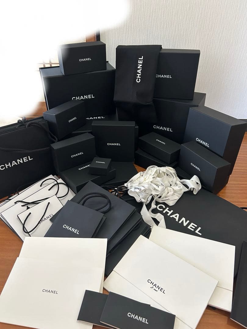 CHANEL シャネル　空箱　マグネット　ショッパー　まとめ　まとめ売り