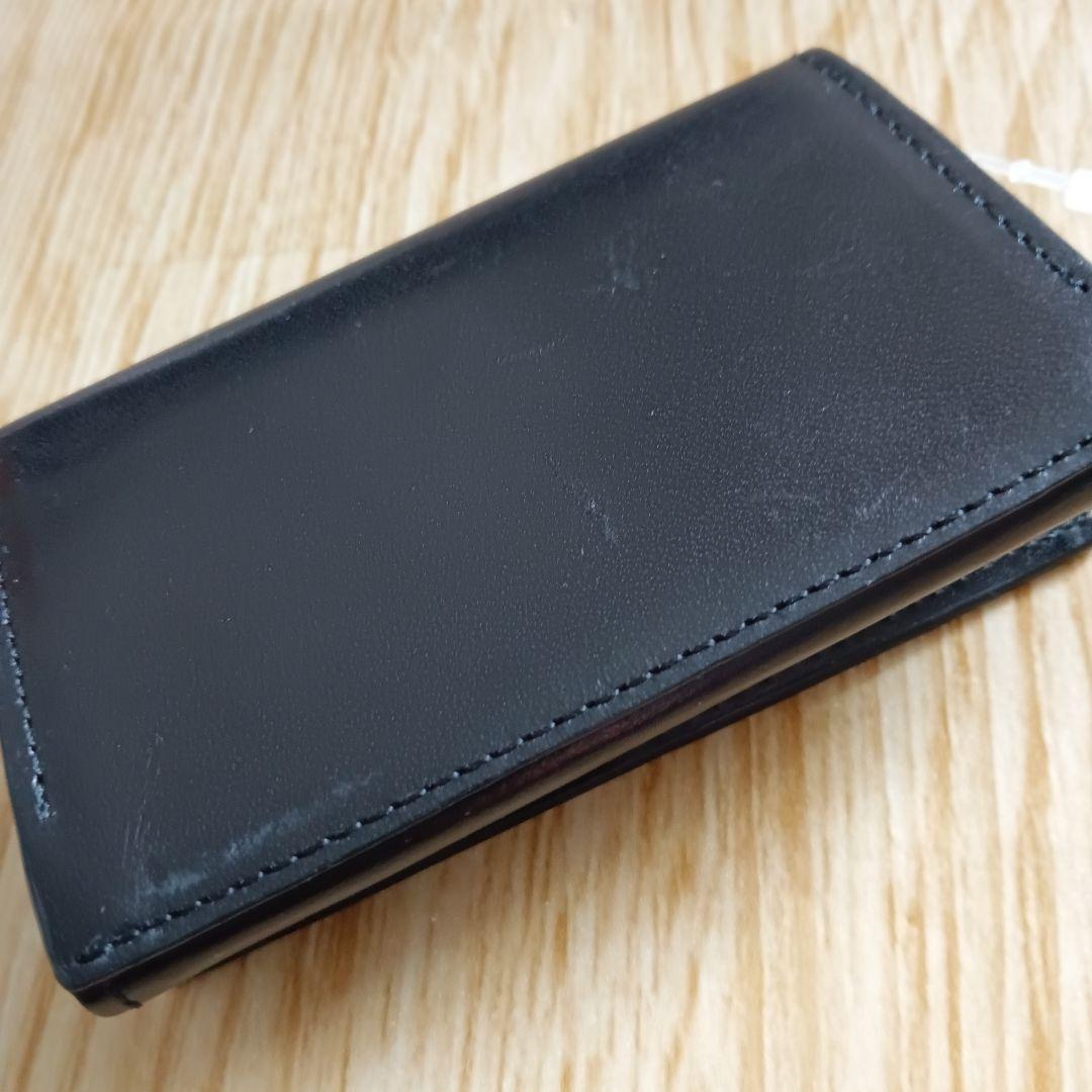 PaulSmith ポールスミス 名刺入 PSC832 黒 Sステッチタブ