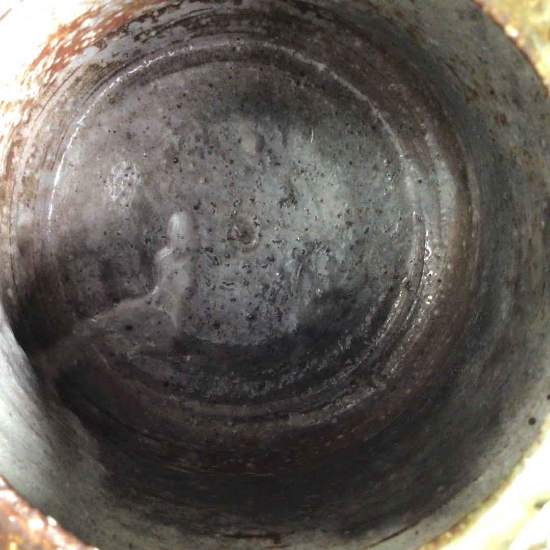 Ｒ６８　水指　『萩焼』『中村龍和造』　共箱　茶道具