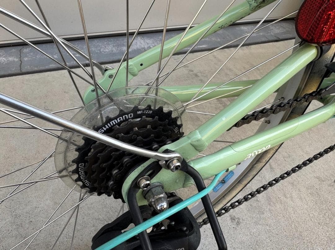 コーダーブルーム ASSON J24 キッズ 自転車 ミントグリーン 引取限定