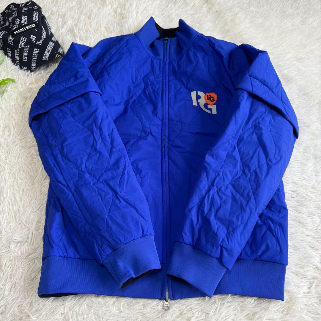 【パーリーゲイツ】極美品 ジャケット 中綿 リバーシブル 5サイズ 2025