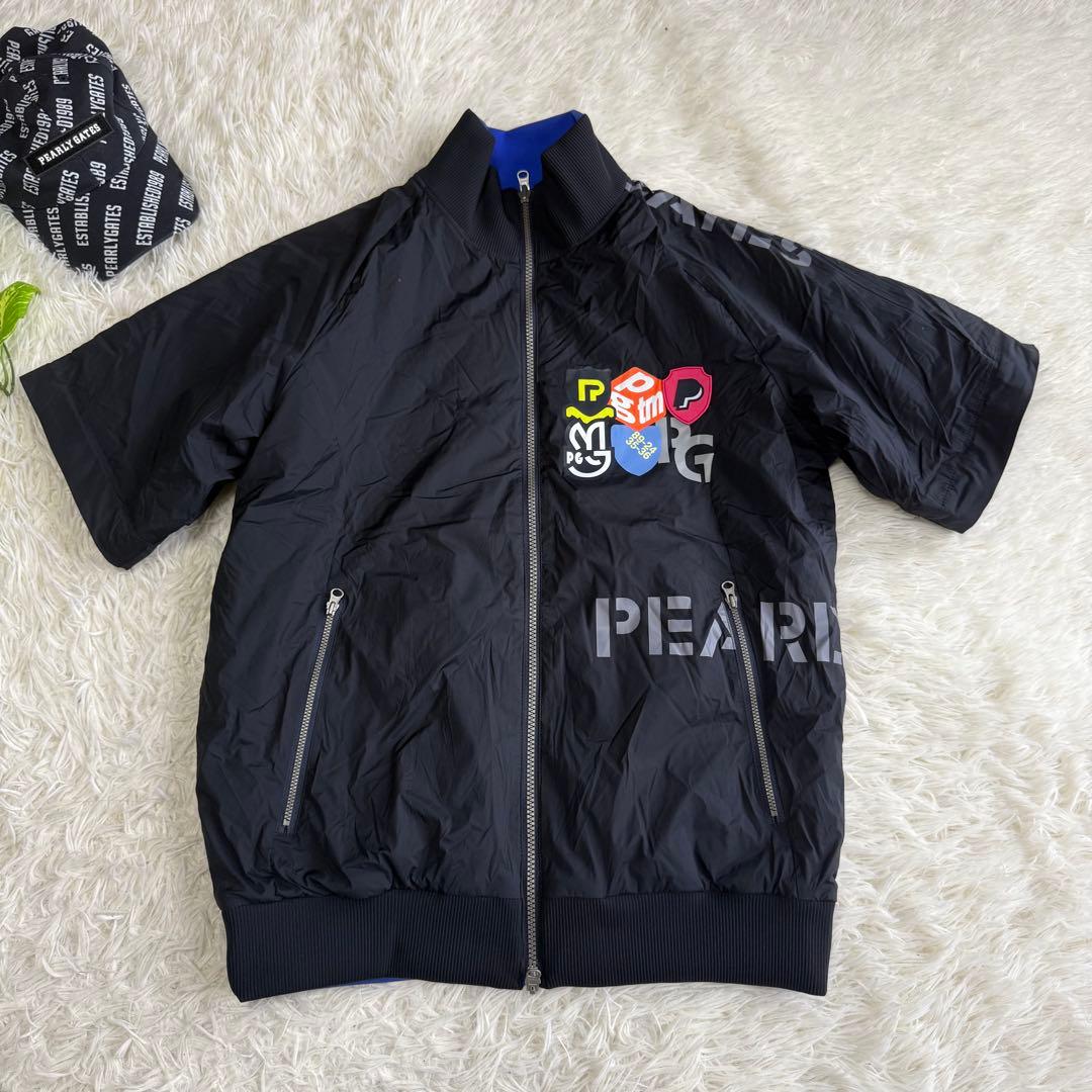 【パーリーゲイツ】極美品 ジャケット 中綿 リバーシブル 5サイズ 2025