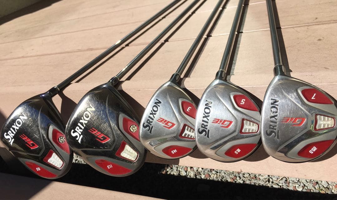 スリクソン SRIXON GiE ドライバー フェアウェイウッド 5本セット 右