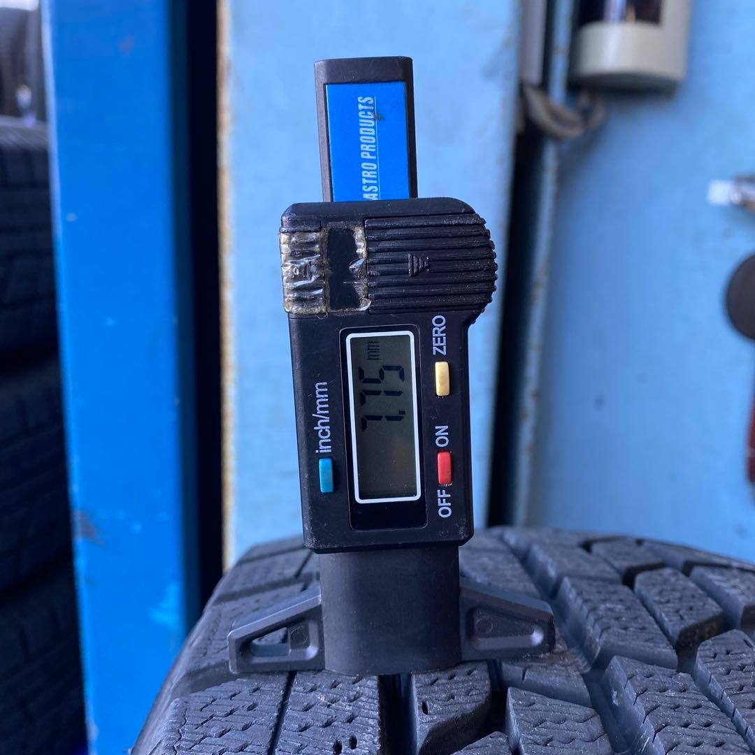 中古バリ溝グッドイヤースタッドレスセット185/60R15旧型シエンタ　送料無料