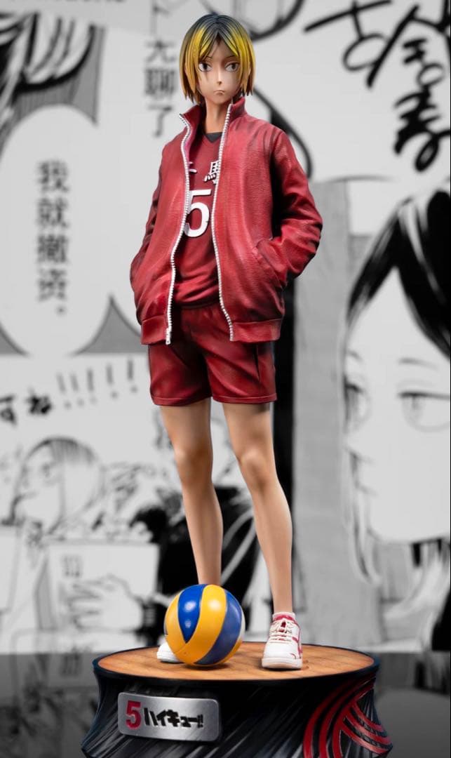 ハイキュー!! 孤爪研磨 ガレージキット ガレキ スタチュー⑥