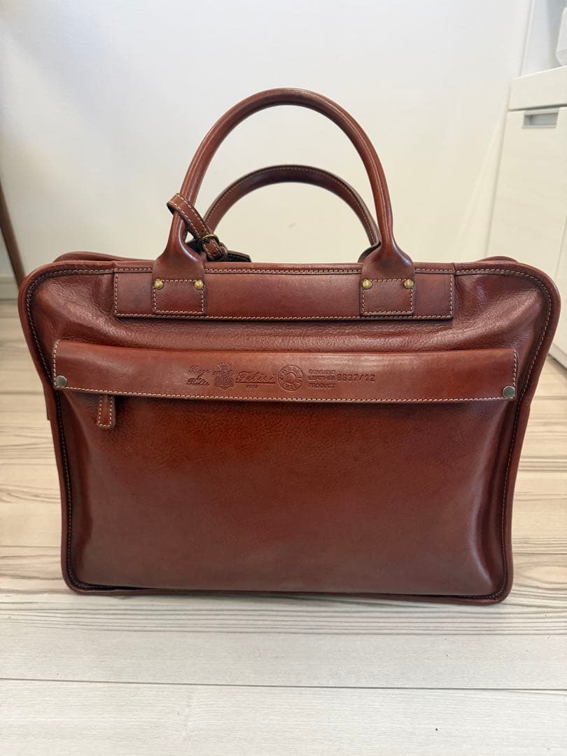 Felisi フェリージ 8637/12 オールレザー ビジネス バッグ