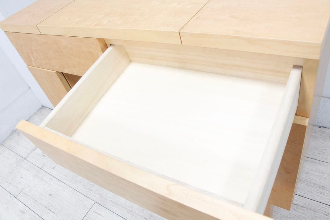 【極美品】 IDEE イデー e.a.u エアウ ドレッサー メープル