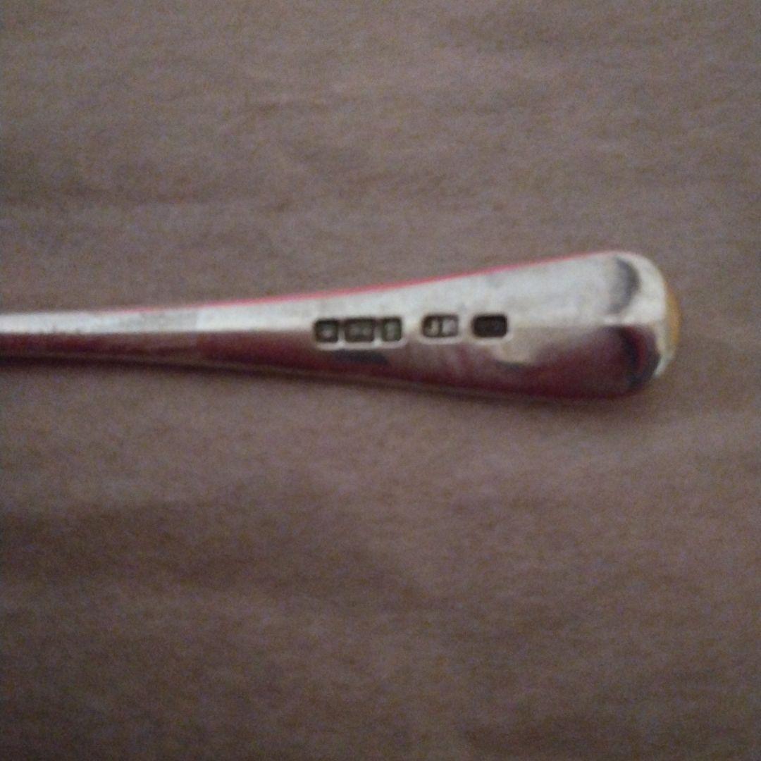 アンティーク英国シェフィールドティースプーンセット