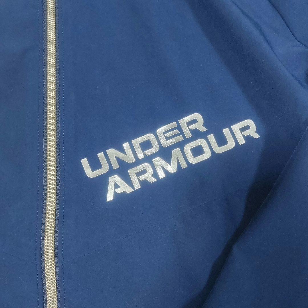 UNDER ARMOUR GOLF.ウインドジャケット.ネイビー.LGサイズ.