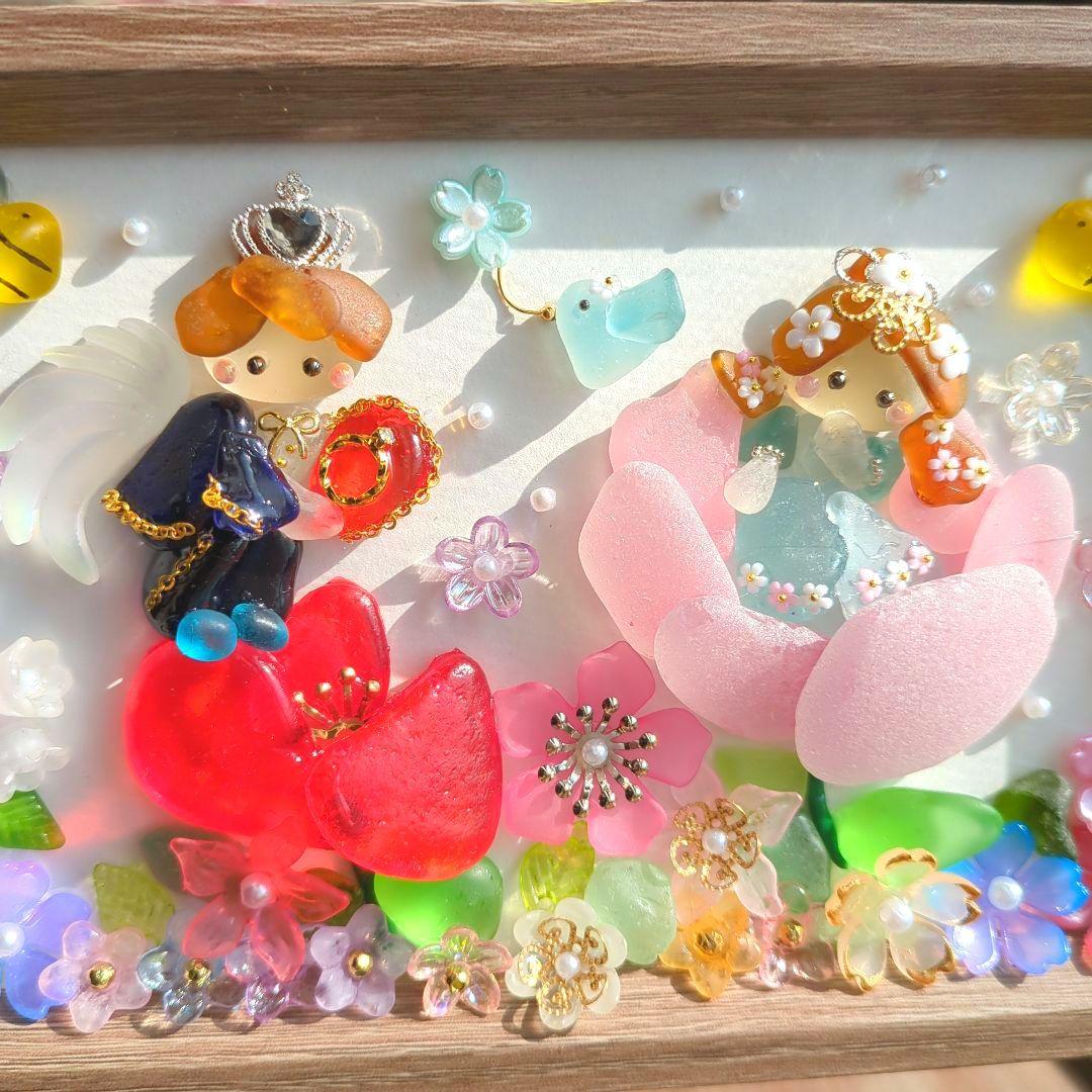 シーグラスアート　たかりん様ご確認用