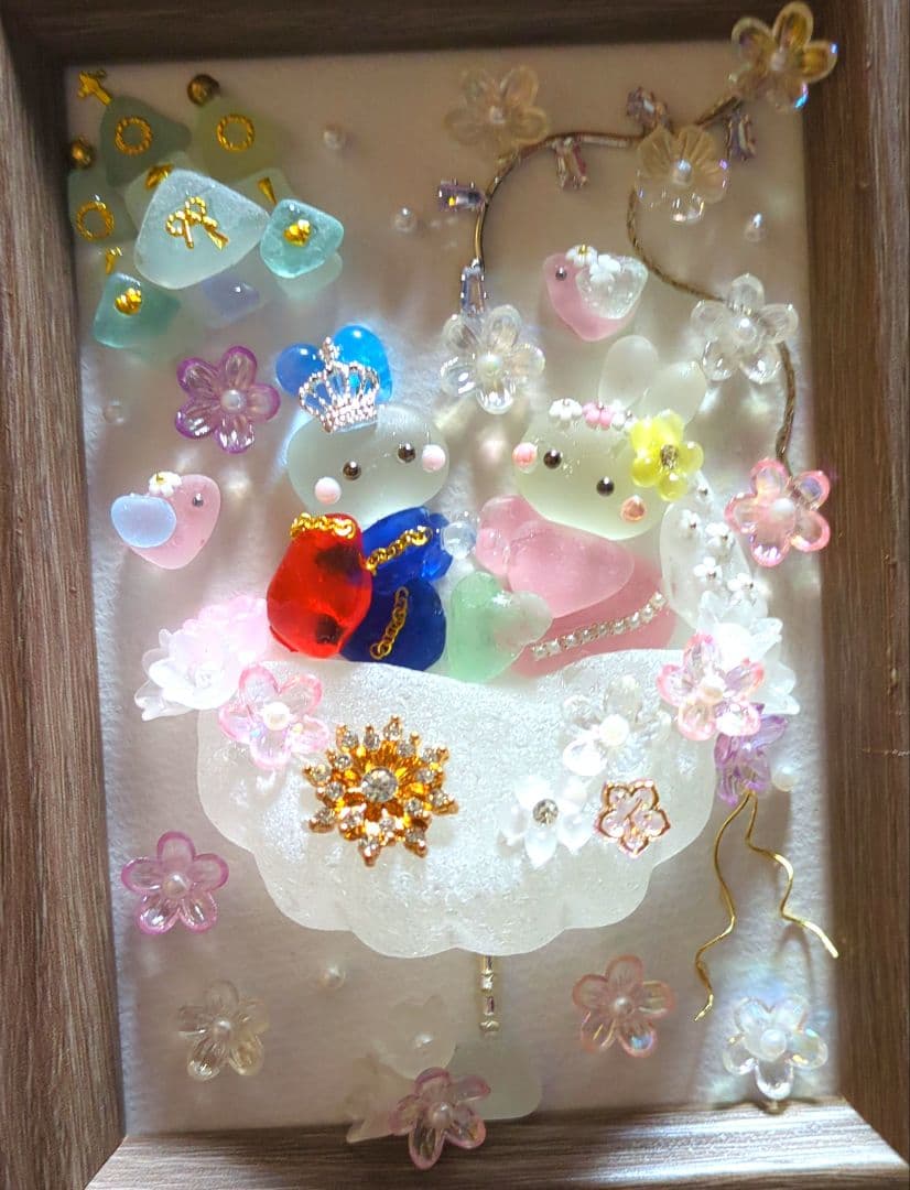 シーグラスアート　たかりん様ご確認用