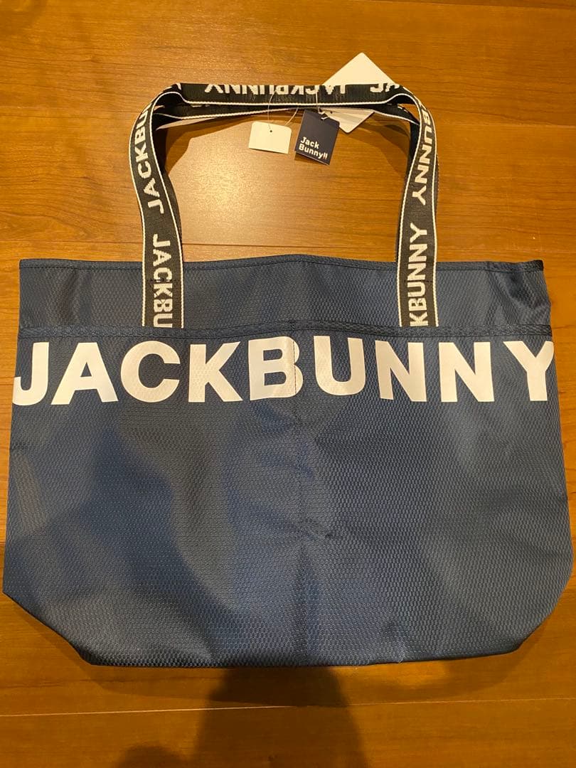 JACKBUNNY ネイビー トートバッグ