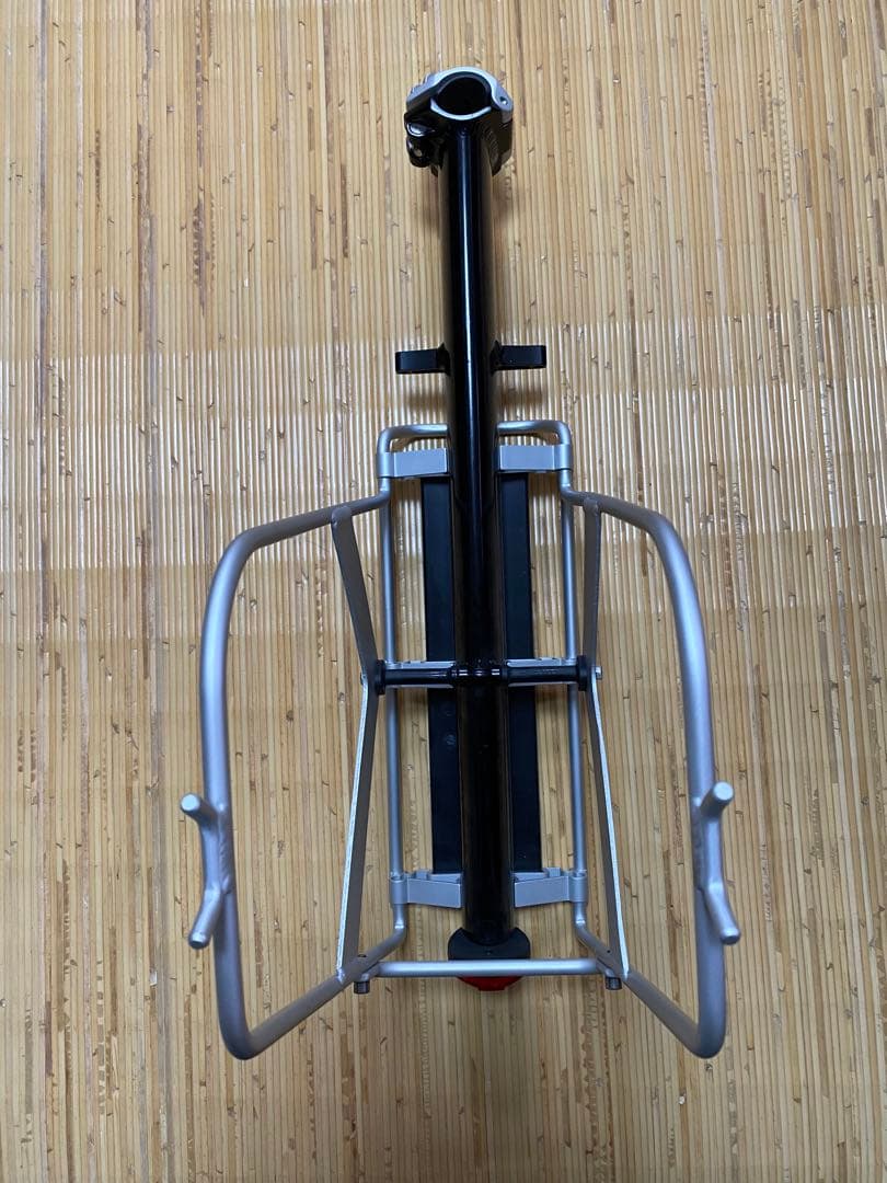 わらびもちTOPEAK MTXバッグ と QR BEAM RACK
