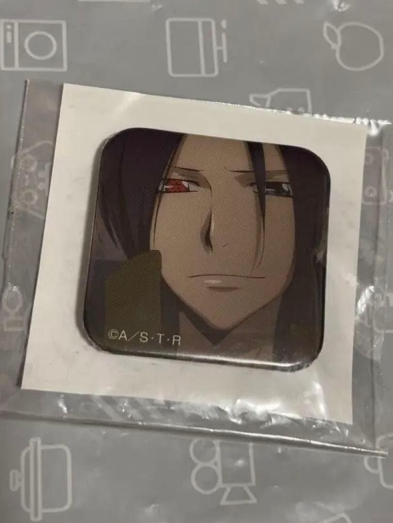 家庭教師ヒットマンREBORN! キャラポップストア　スクエア缶バッジ　六道骸