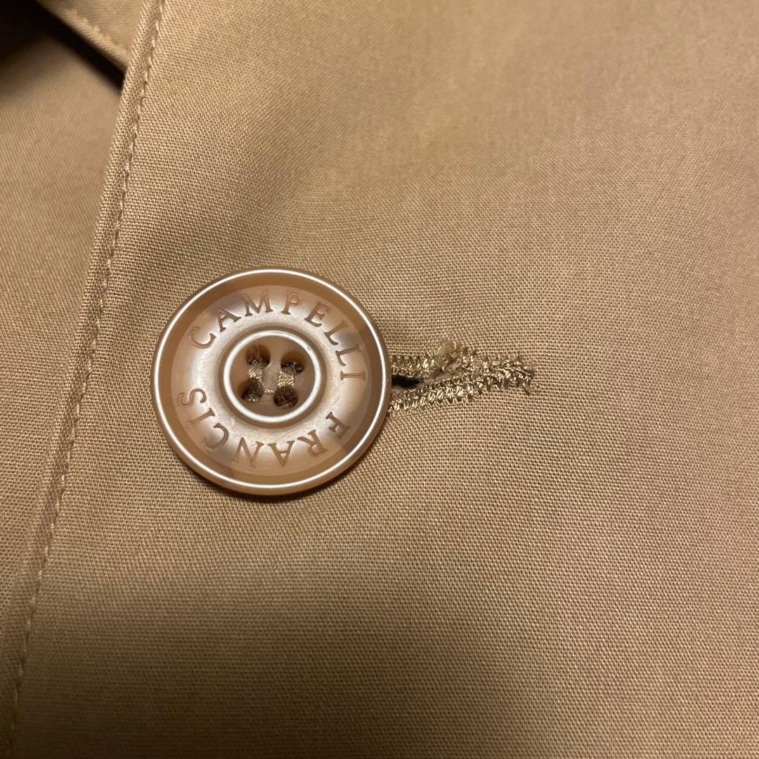 フランシスキャンペリ　フードコート　マッキントッシュ　ゴム引き　フーデッドコート