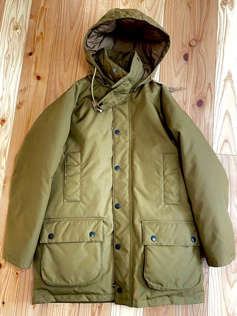 半額以下Barbour BEAUFORT SL DOWN サイズ38 超美中古