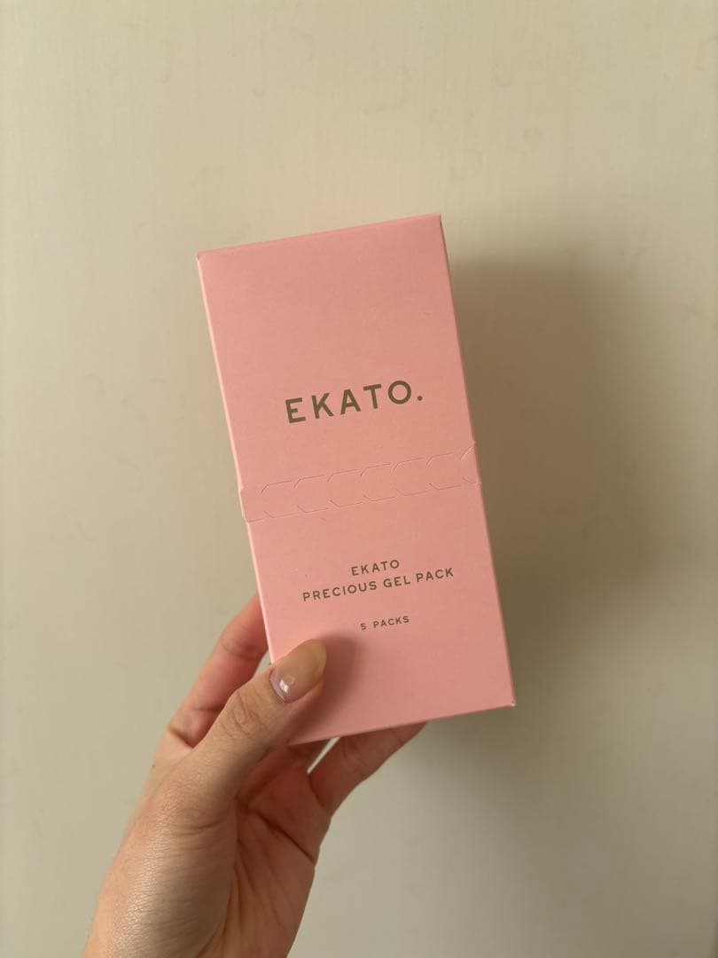 パック・フェイスマスク EKATO PRECIOUS & BALANCING GEL PACK