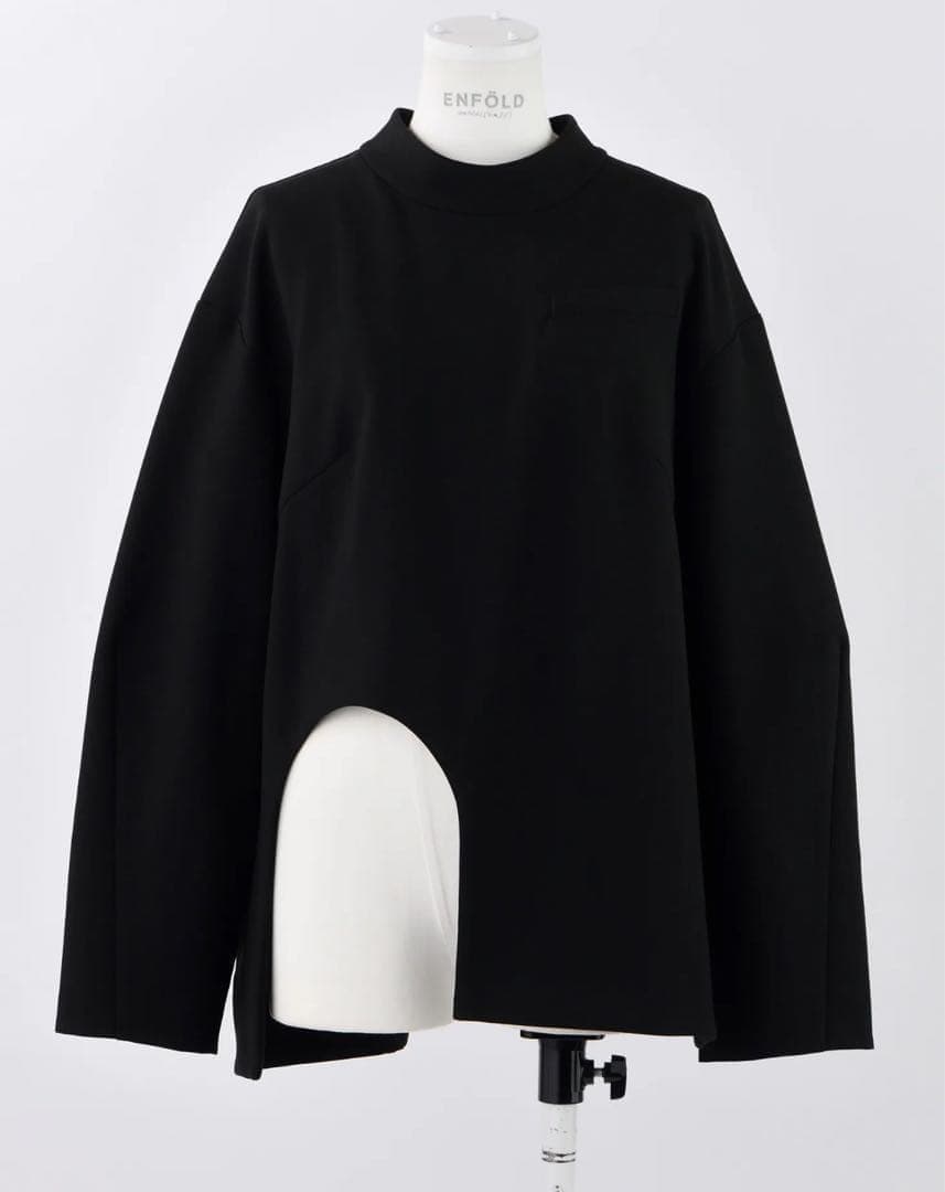 トップス ENFOLD CIRCLE-HEM PULLOVER