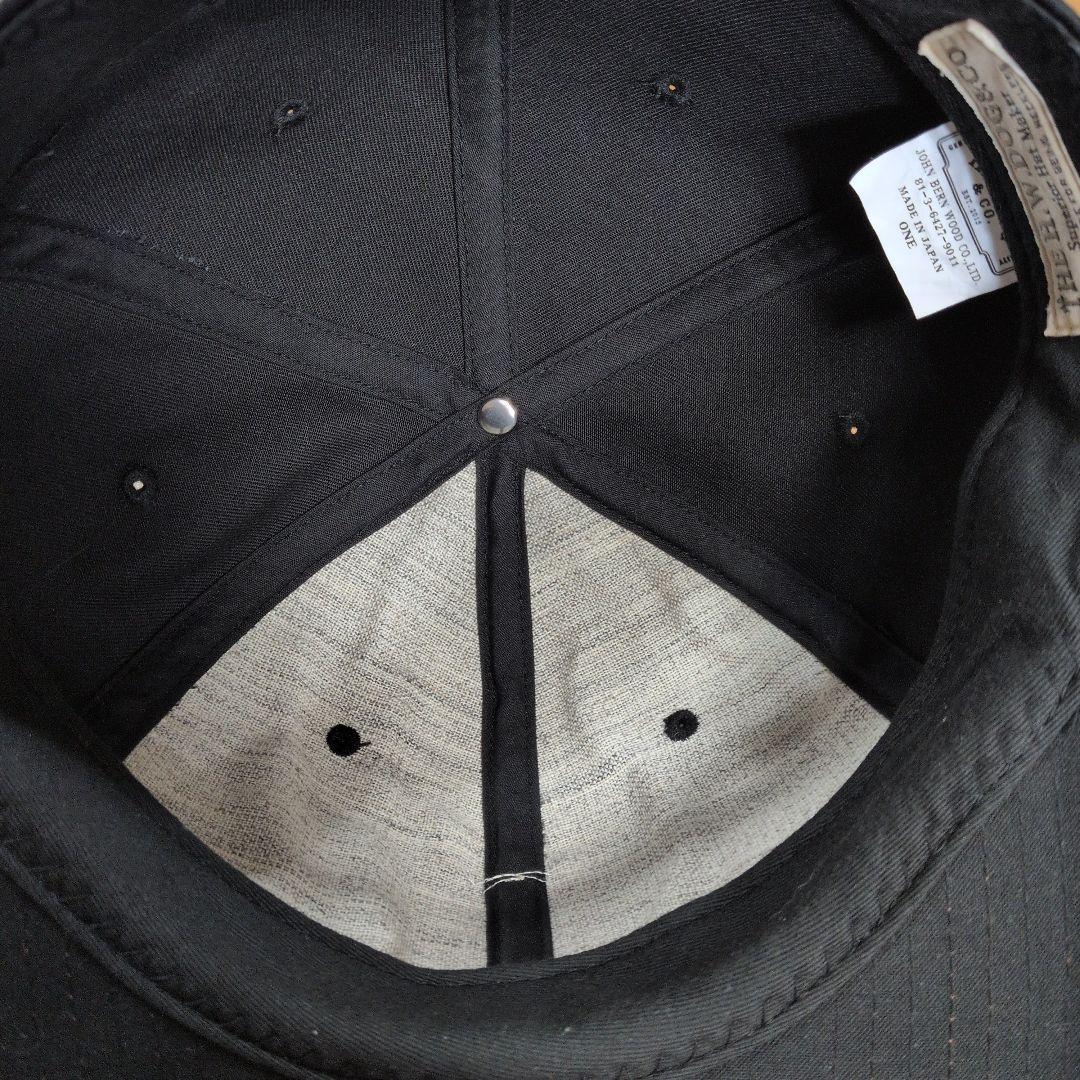 THE H.W. DOG&CO BB CAP ベースボール　レザーキャップ