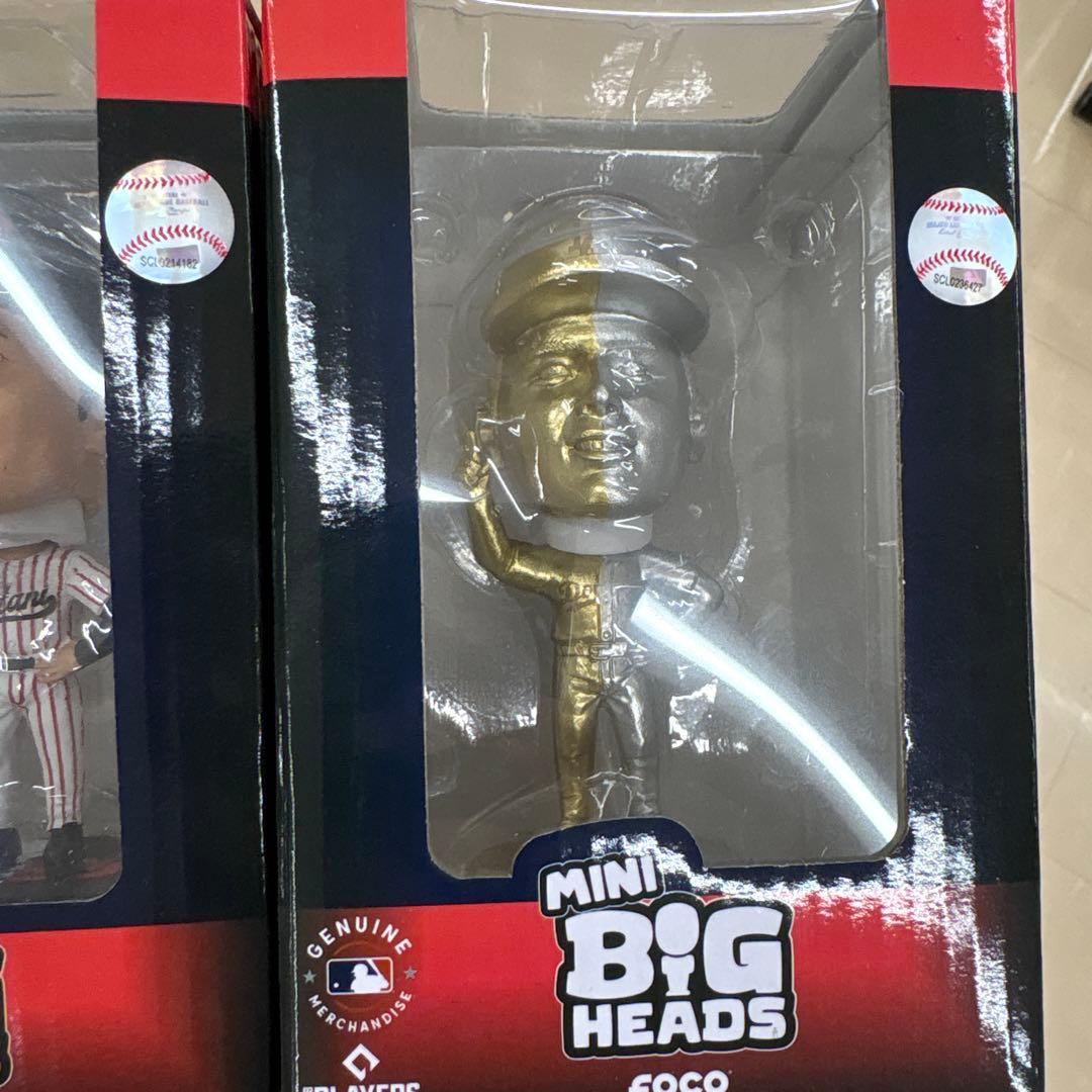 FOCO MINI BIG HEADS 大谷翔平 ボブルヘッド人形 2体セット