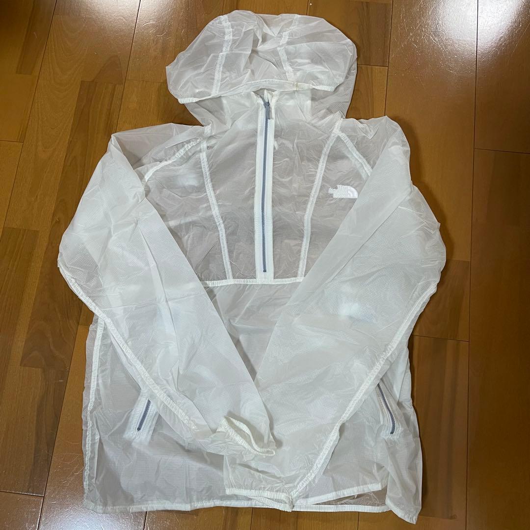 【美品✨】THE NORTH FACE 透湿性ウィンドブレーカー ホワイト XL