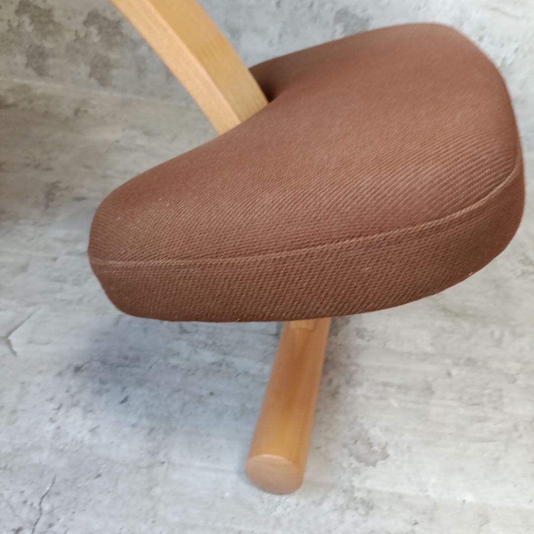 バランスイージー バランスチェア ブラウン 姿勢矯正 通常フレーム