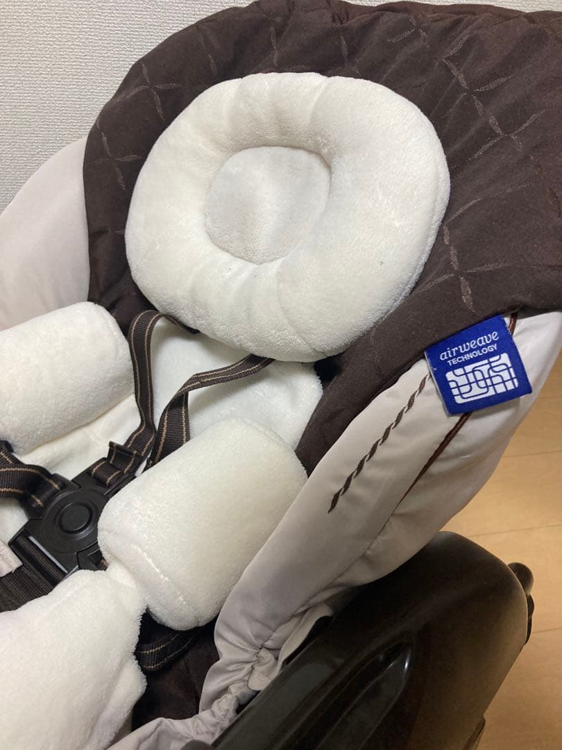 美品　コンビ ネムリラAT BEDi オートスウィング　専用パッド付