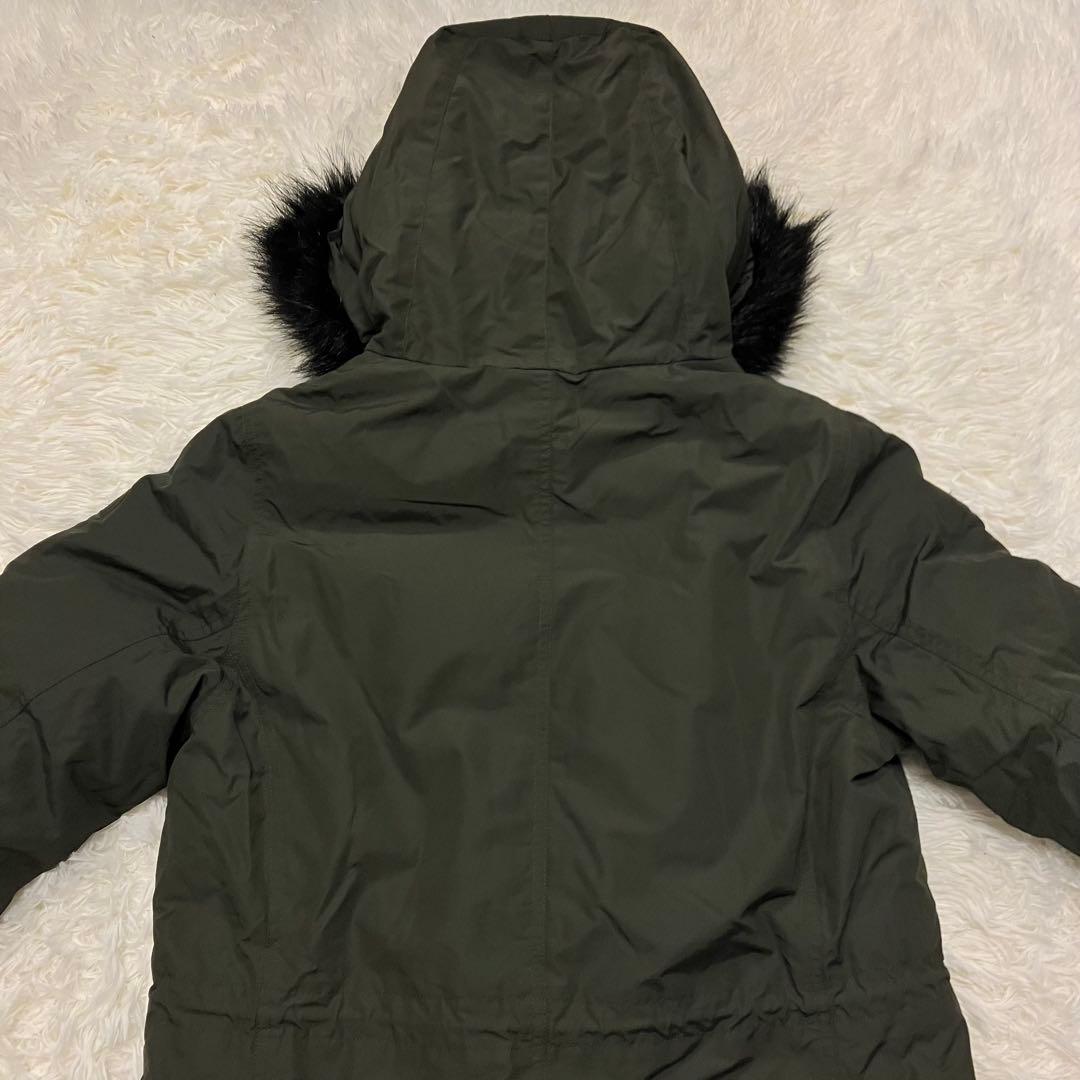 《珍品人気早い者勝ち》レディースノースフェイスモッズダウンコートホワイトレーベル