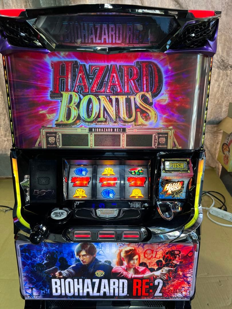 パチスロ実機　バイオハザード RE2