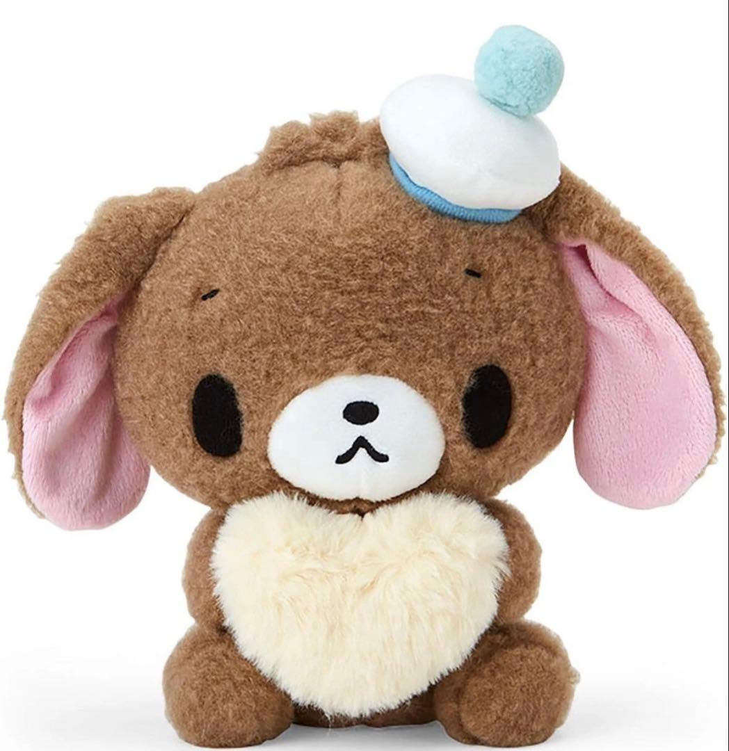 【新品タグ付き】シュガーバニーズ ぬいぐるみ ふわふわハート くろうさ&しろうさ