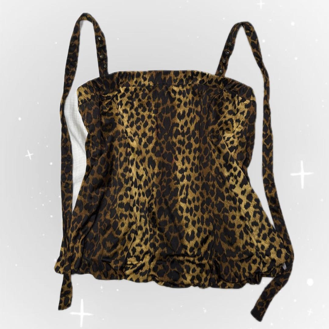 初期 hysteric glamour スタッズ レオパード キャミソール