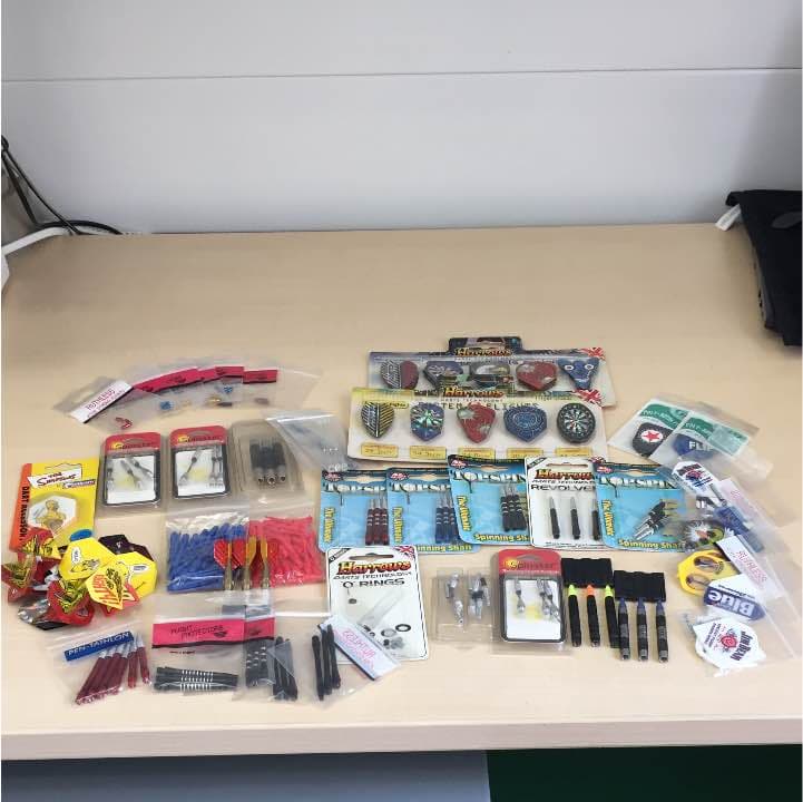 壁掛け式ダーツ