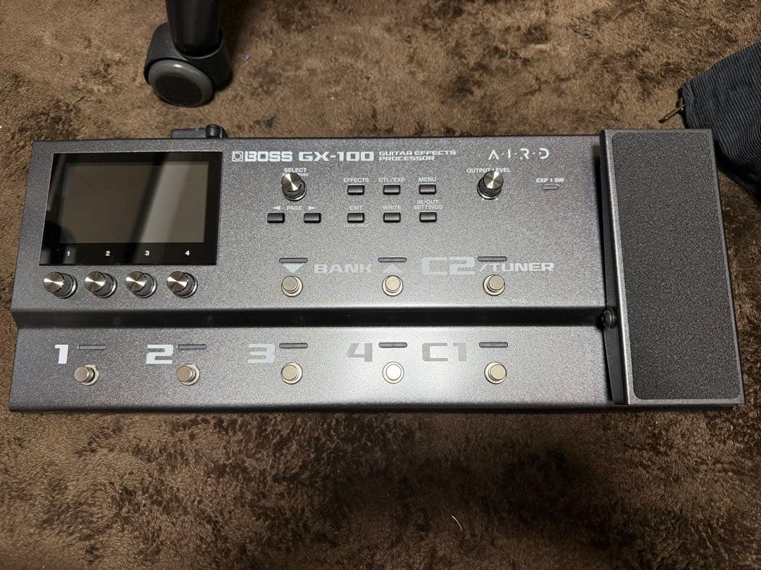 BOSS GX-100 マルチエフェクター 専用ケースとBTdual付き