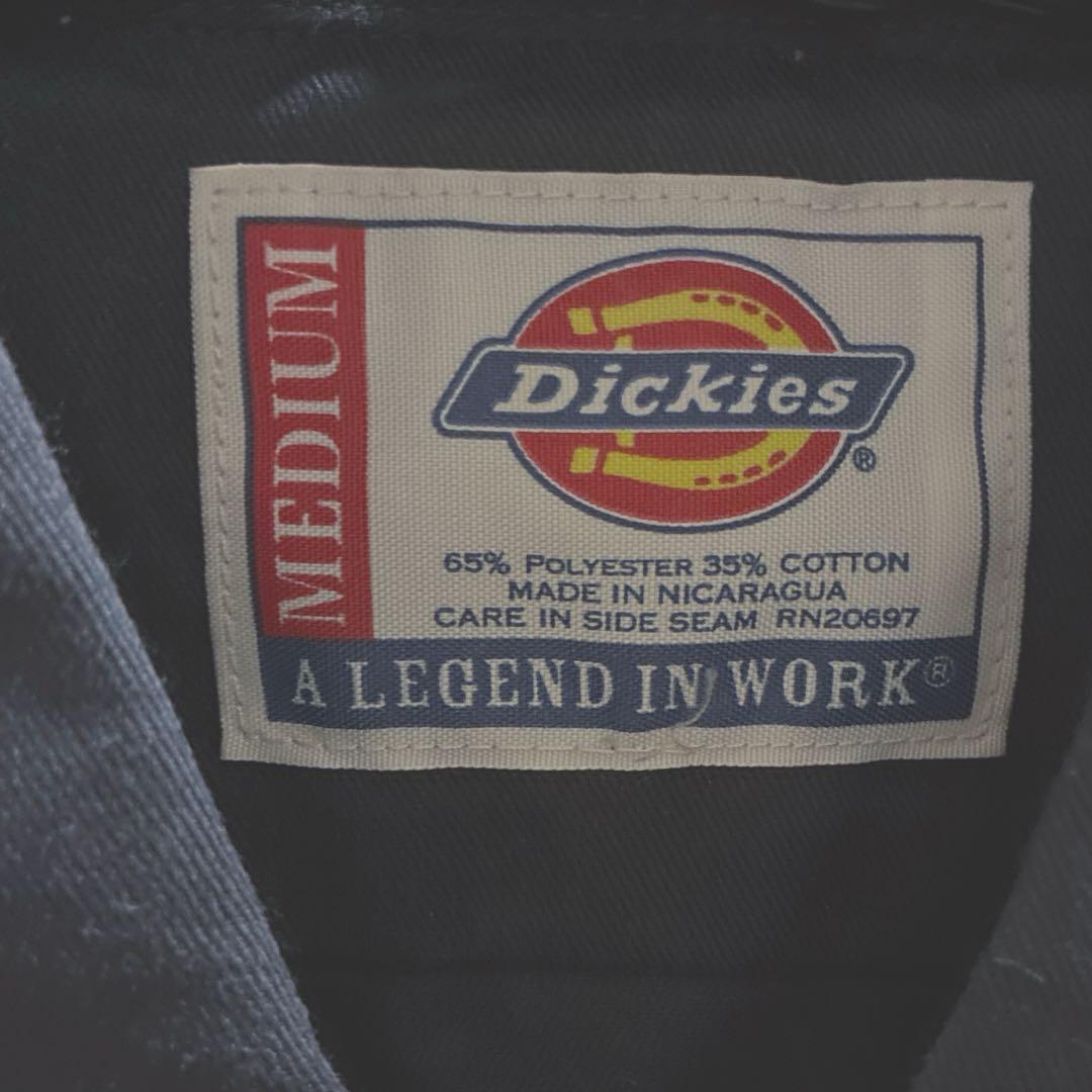 90s ビンテージ Dickies ×ローリングストーンズ 半袖ワークシャツ