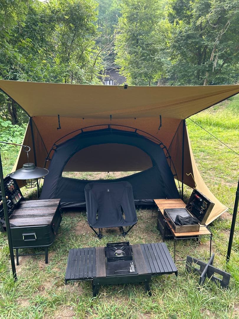 ドベルグ×グリップスワニー ファイヤープルーフGSテント 別注コラボ 限定カラー