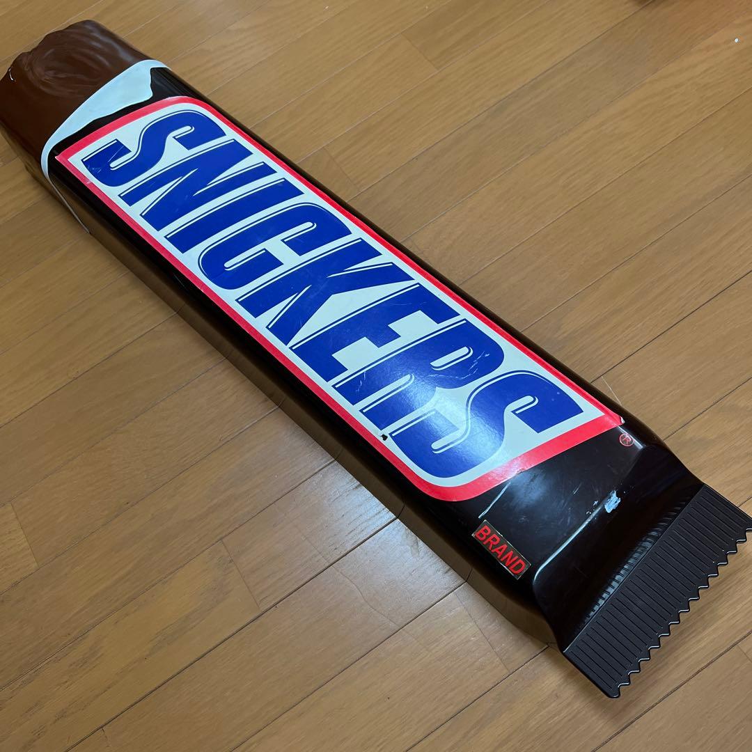 特大　ビックサイズ　アメリカ購入　スニッカーズ　オブジェ