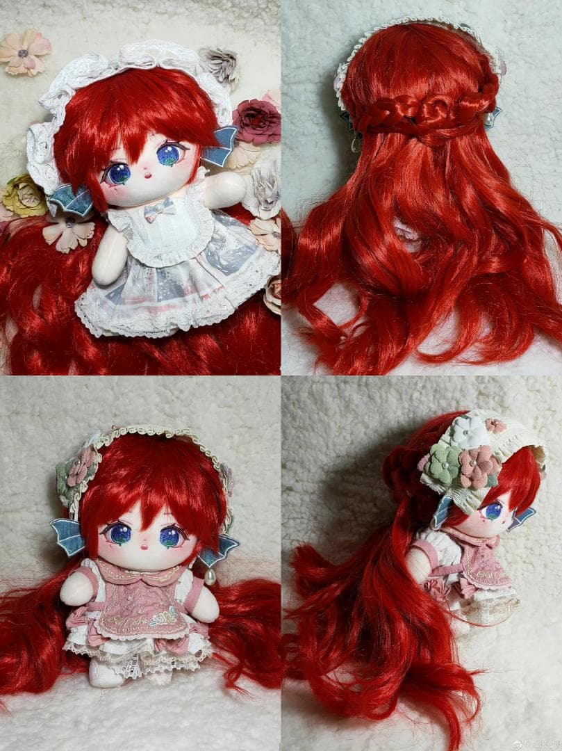 kiki中韓ぬいウィッグ　着せ替えぬいぐるみ　「ヘアアレンジ」参考説明