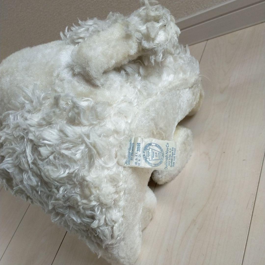 60s/vintage/Dollcraft Nov Co/プードル/ぬいぐるみ