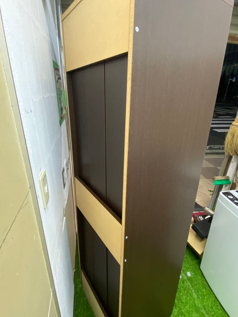 いか/ディノス　スライド式隙間収納ワゴン　16cmピッチ3列