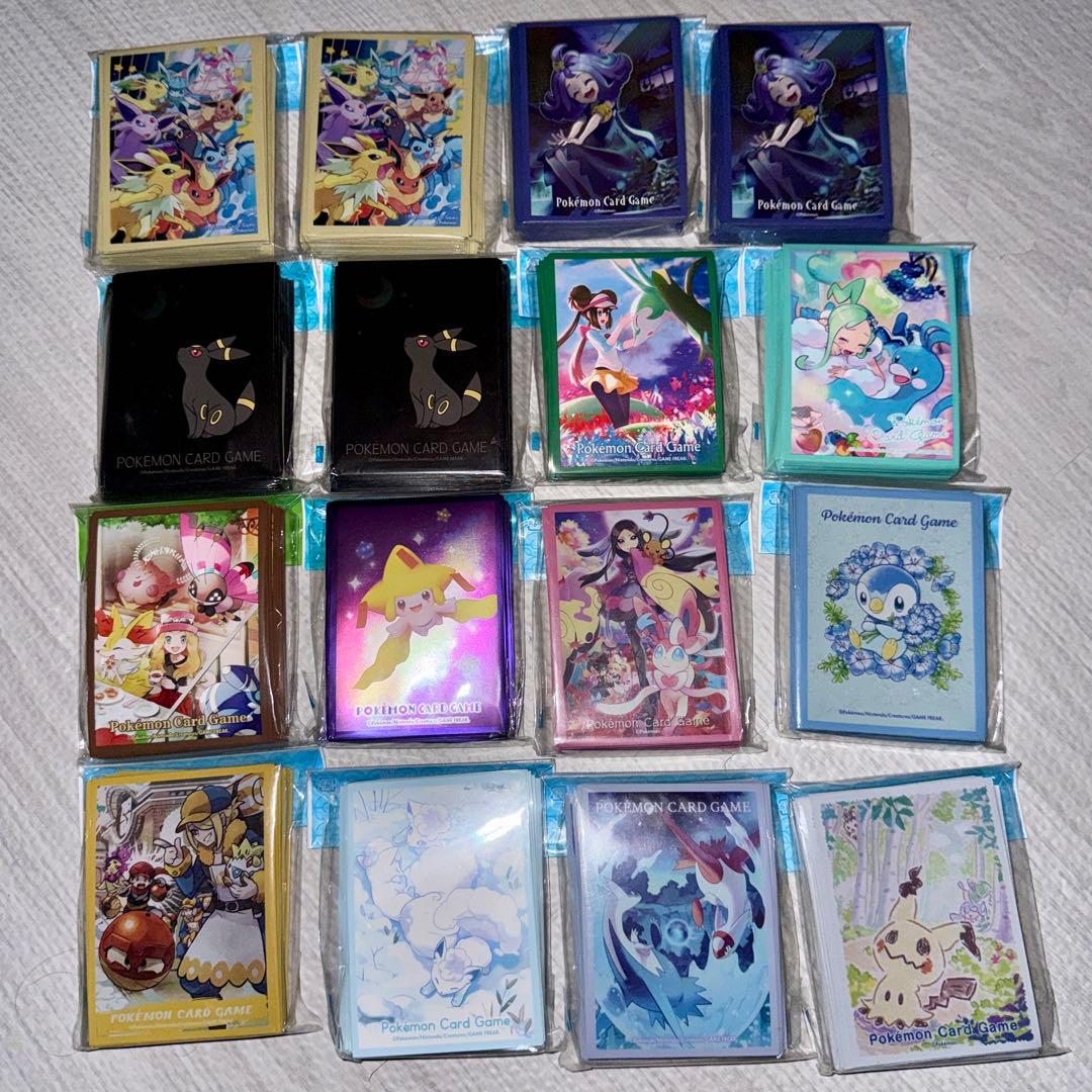 ポケカ　スリーブ　16個セット　まとめ売り