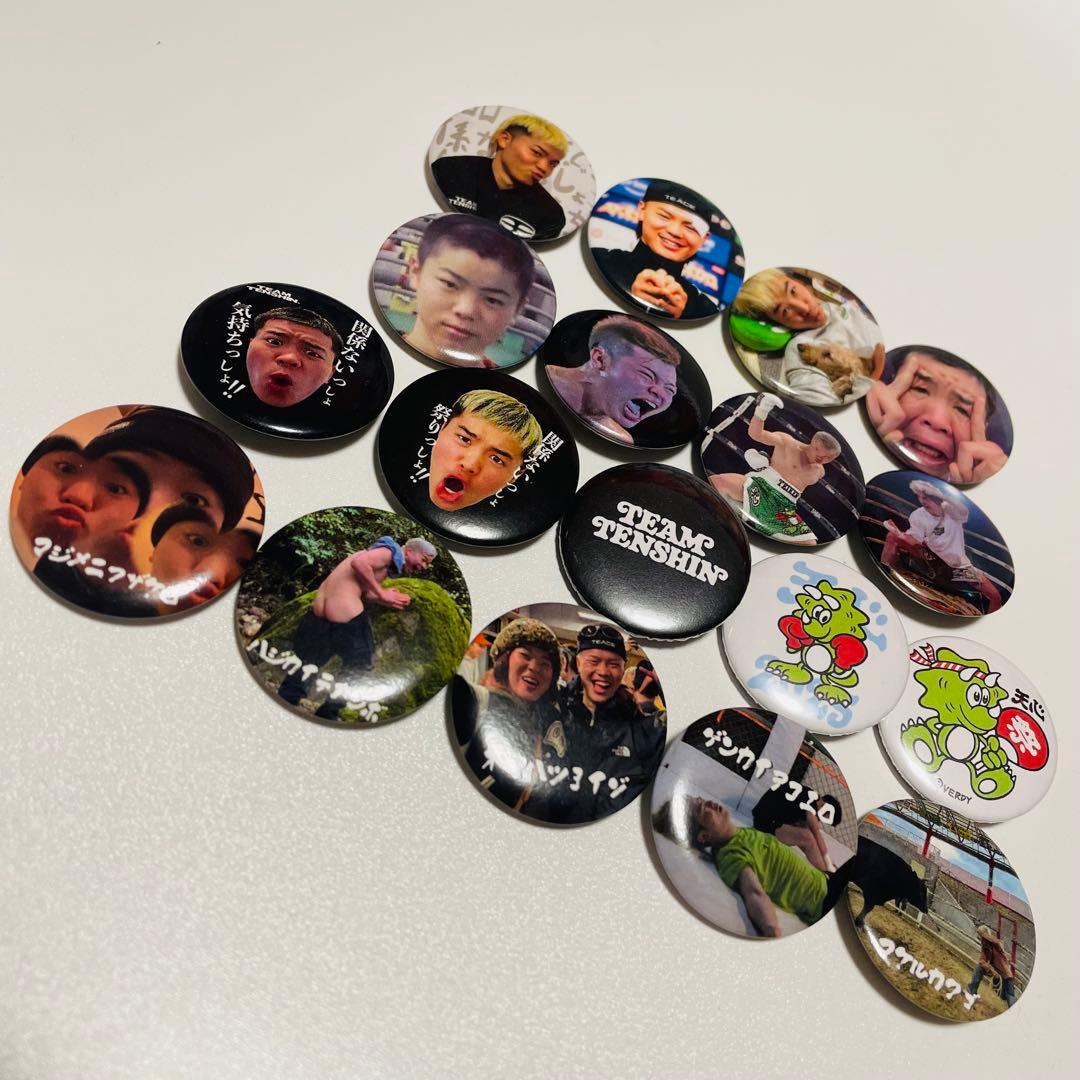 那須川天心☆缶バッジ18個セット