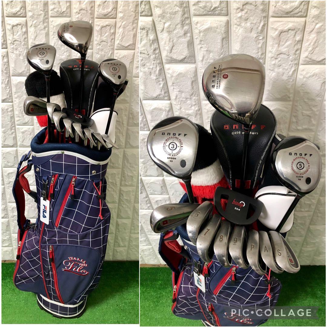 初心者おすすめ☆メンズ ゴルフクラブセット☆オノフ ☆キャディバッグ付