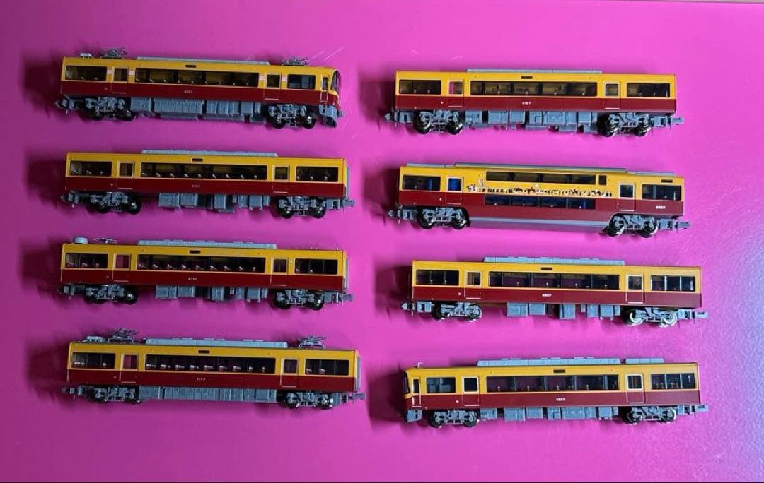 京阪8000系テレビカー 8両セット