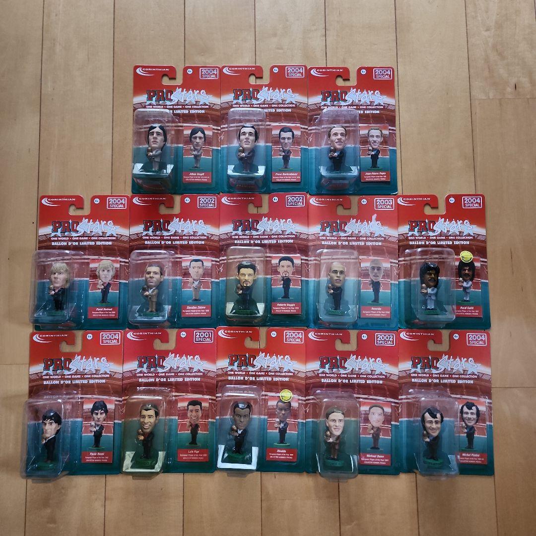 コリンシアン　バロンドール　バッジョ　ジダン　ロナウド 13体セット
