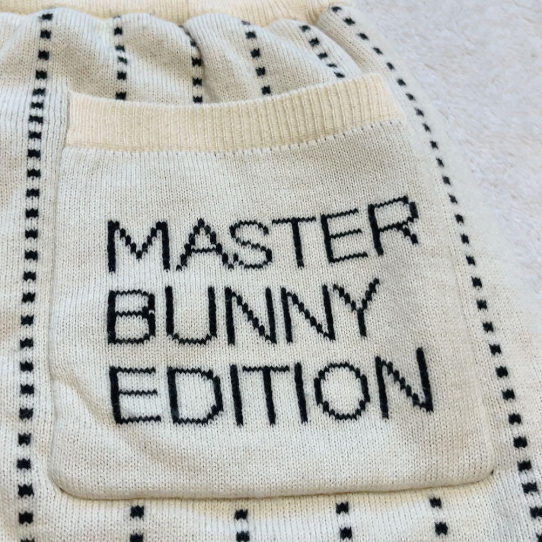 美品　マスターバニー　セットアップ　ストライプ　中綿　スカート　蓄熱　ジャケット