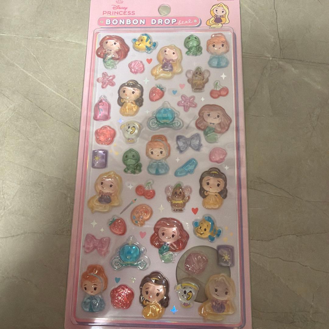 【正規品】 ボンボンドロップシール ディズニークラシック スティッチ プリンセス