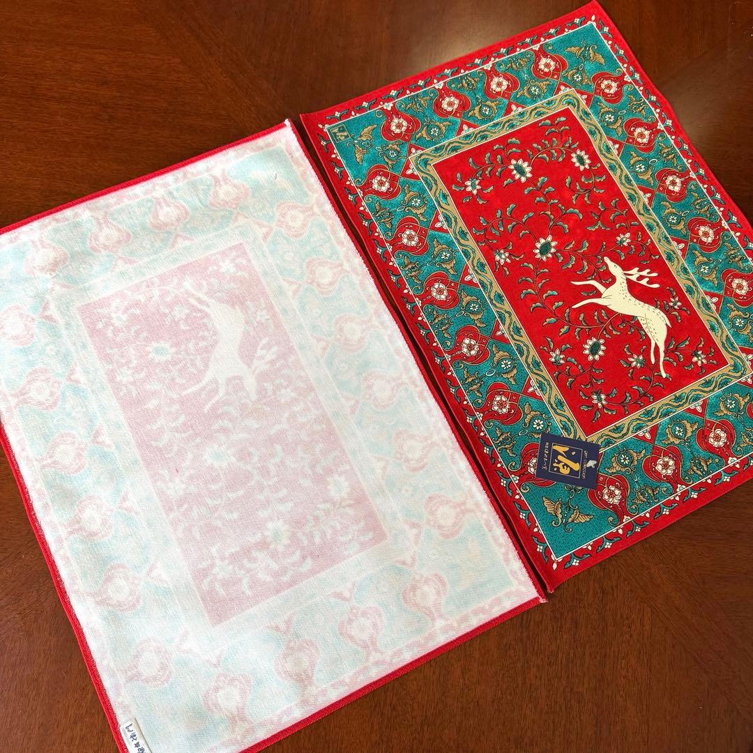 新品未使用 有田焼 源右衛門窯 コースター ティーマット テーブルクロス セット