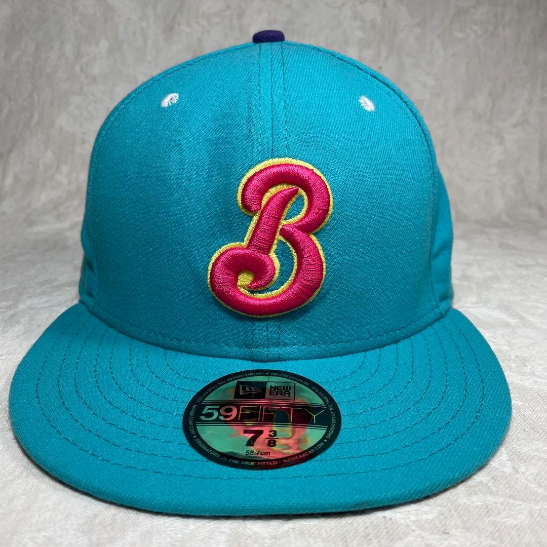 横浜ベイスターズ NEW ERA キャップ 旧ロゴ β ベータ ミント