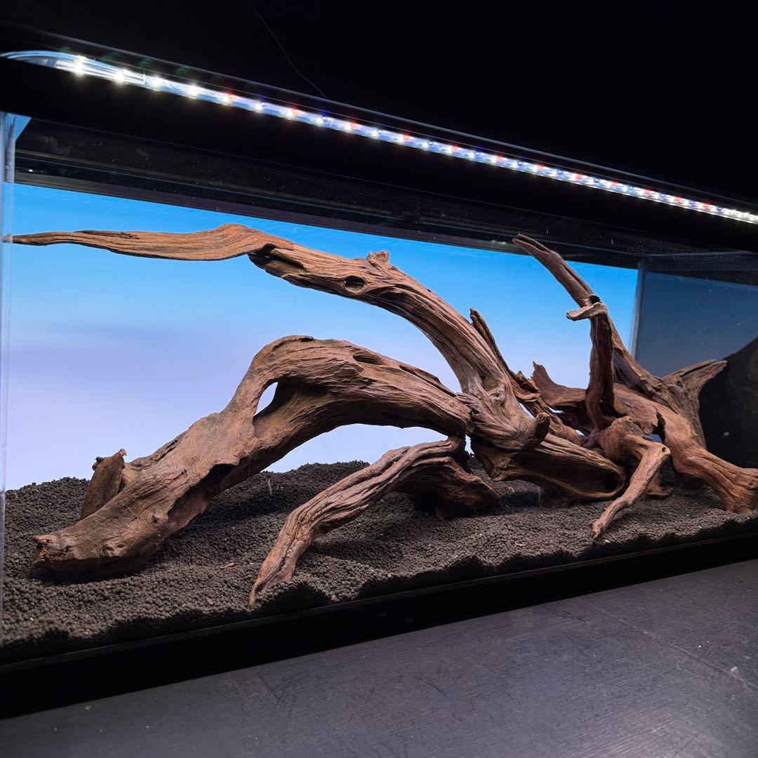 MRW-7188 赤系流木レイアウトセット　90cm水槽用流木　アクアリウム